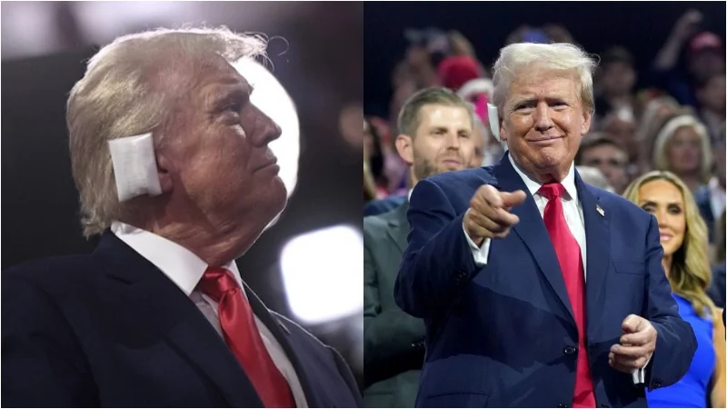 ಸಾರ್ವಜನಿಕವಾಗಿ ಮತ್ತೆ ಪ್ರತ್ಯಕ್ಷವಾದ ಅಮೆರಿಕ ಮಾಜಿ ಅಧ್ಯಕ್ಷ ಡೊನಾಲ್ಡ್ ಟ್ರಂಪ್