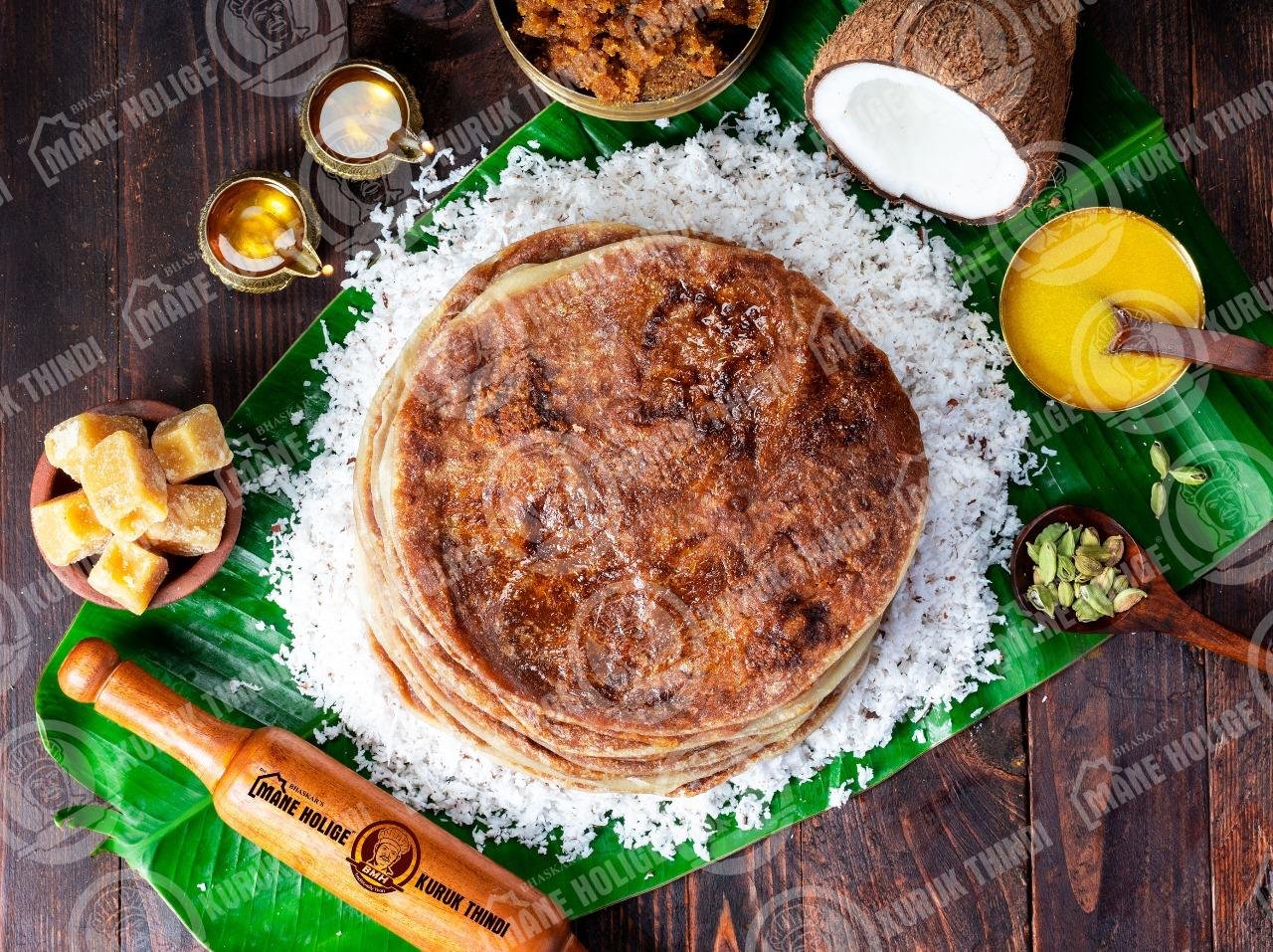 ಅಂಬಾನಿಯ ಅದ್ಧೂರಿ  ಮದುವೆಯಲ್ಲಿ, ಬೆಂಗಳೂರಿನ ಮನೆ ಹೋಳಿಗೆ!