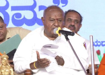 ಉಸಿರು ಇರುವವರೆಗೂ ಜನರಿಗಾಗಿ ಕೆಲಸ ಮಾಡುವೆ: ಎಚ್.ಡಿ. ದೇವೇಗೌಡ