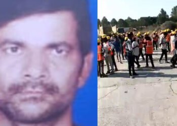 ಕಾರ್ಮಿಕನ ಮೃತದೇಹವನ್ನು ಅಮಾನವೀಯವಾಗಿ ಎಳೆದೊಯ್ದ ಕಾರ್ಮಿಕರು: ಎಫ್ ಐಆರ್