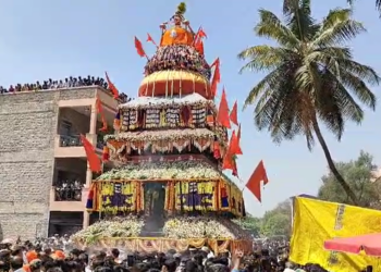 ತುಮಕೂರು ಸಿದ್ದಗಂಗಾ ಮಠದಲ್ಲಿ ಬ್ರಹ್ಮರಥೋತ್ಸವ