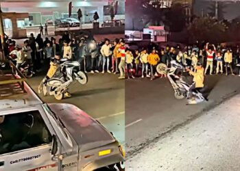 ಬೆಂಗಳೂರಿನಲ್ಲಿ ನಿಲ್ಲುತ್ತಿಲ್ಲ ವ್ಹೀಲಿಂಗ್ ಪುಂಡರ ಹಾವಳಿ!