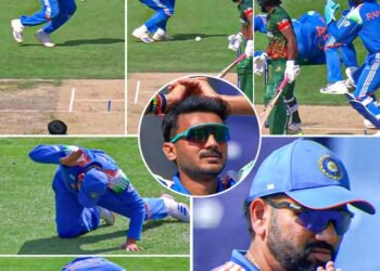IND vs BAN: ʻಅಕ್ಷರ್ ಪಟೇಲ್ಗೆ ಹ್ಯಾಟ್ರಿಕ್ ವಿಕೆಟ್ ಸಾಧನೆ ತಪ್ಪಿಸಿ ಕೈಮುಗಿದು ಕ್ಷಮೆ ಕೋರಿದ ರೋಹಿತ್ !