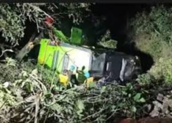 ಜಮ್ಮುವಿನಲ್ಲಿ ಕಮರಿಗೆ ಉರುಳಿದ ವೈಷ್ಣೋದೇವಿ ಯಾತ್ರಾರ್ಥಿಗಳಿದ್ದ ಬಸ್: ಚಾಲಕ ಸಾವು