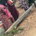 ಮಹಿಳೆಯ ಮೇಲೆ ಮುರಿದು ಬಿದ್ದ ವಿದ್ಯುತ್ ಕಂಬ