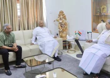 ಸಿಎಂ, ಮಲ್ಲಿಕಾರ್ಜುನ ಭೇಟಿ!