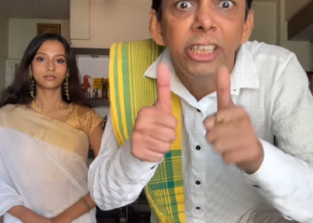 ತಂದೆ-ಮಗಳ ಸೊಗಸಾದ ನೃತ್ಯದ ವಿಡಿಯೊ ವೈರಲ್; ‘ದೋಸೆ-ಇಡ್ಲಿ ಸಾಂಬಾರ್’ ಹಾಡಿಗೆ ಡಾನ್ಸ್​