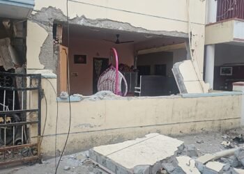 ಸಿಲಿಂಡರ್ ಅನಿಲ ಸೋರಿಕೆಯಿಂದಾಗಿ ಸ್ಫೋಟ: 6 ಜನ ಗಂಭೀರ