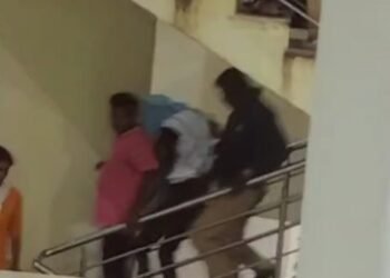 ಬುರ್ಖಾ ಧರಿಸಿ ಹಾಸ್ಟೆಲ್ ಗೆ ನುಗ್ಗಿದ ಯುವಕ!