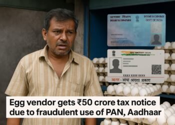 INCOME TAX NOTICE: ಮೊಟ್ಟೆ ಮಾರುವವನಿಗೆ ಬಂದು 50 ಕೋಟಿ ರೂಪಾಯಿಯ ಆದಾಯ ತೆರಿಗೆ ಇಲಾಖೆ ನೋಟಿಸ್
