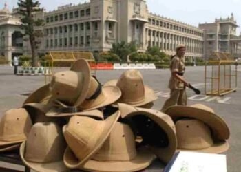 ಟೋಪಿಗೆ ಗುಡ್ ಬೈ ಹೇಳುತ್ತಿರುವ ಪೊಲೀಸರು!