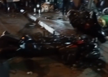 ಅಡ್ಡಾದಿಡ್ಡಿ ಕಾರು ಓಡಿಸಿದ ಚಾಲಕ: ಓರ್ವನ ಕಾಲು ಕಟ್! ಬೈಕ್ ಗಳು ಜಖಂ!