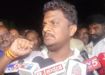 ಕಾಡಾನೆ ದಾಳಿಗೆ ವ್ಯಕ್ತಿ ಬಲಿ ಪ್ರಕರಣ: ಪ್ರತಿಭಟನೆ