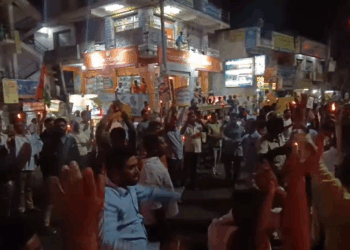 ಪೆಹಲ್ಗಾಮ್ ದಾಳಿ ಖಂಡಿಸಿ ನಗರದಲ್ಲಿ ಪ್ರತಿಭಟನೆ