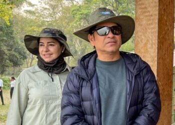 ಬಂಗಾಳದ ಹುಲಿ ವೀಕ್ಷಿಸಿದ ಕ್ರಿಕೆಟ್ ದಂತಕಥೆ!