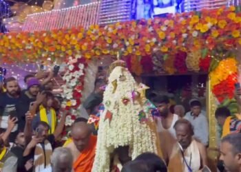 ಆನೇಕಲ್ ಕರಗ ವೀಕ್ಷಿಸಿದ ಜನಸ್ತೋಮ