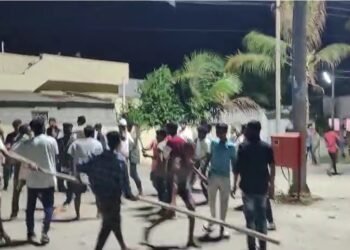 ಕ್ಷುಲ್ಲಕ ಕಾರಣಕ್ಕೆ ಎರಡು ಗುಂಪುಗಳ ಮಧ್ಯೆ ಗಲಾಟೆ