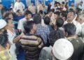 ಪೌರಾಯುಕ್ತ, ಅಧ್ಯಕ್ಷರಿಗೆ ಮುತ್ತಿಗೆ ಹಾಕಿ ಪ್ರತಿಭಟನೆ