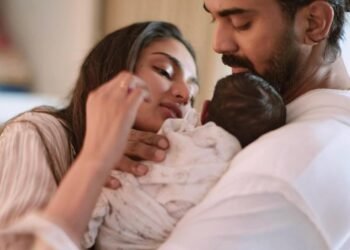 ಕ್ರಿಕೆಟರ್ ಕೆಎಲ್ ರಾಹುಲ್ ಪುತ್ರಿಗೆ ನಾಮಕರಣ