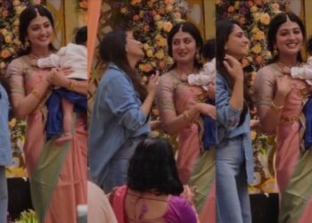 ಸೌಥ್‌ ಬ್ಯೂಟಿ ಮಗನ ನಾಮಕರಣದಲ್ಲಿ, ಮೋಹಕ ತಾರೆ…