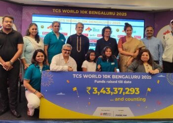 ದತ್ತಿ ನಿಧಿಗಾಗಿ 3.40 ಕೋಟಿ ರೂಪಾಯಿ ಸಂಗ್ರಹಿಸಿದ ಟಿಸಿಎಸ್ ವರ್ಲ್ಡ್ 10ಕೆ ಬೆಂಗಳೂರು