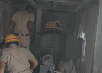 ಹೋಟೆಲ್ ಕಿಚನ್ ಗೆ ಬೆಂಕಿ: ತಪ್ಪಿದ ಅನಾಹುತ