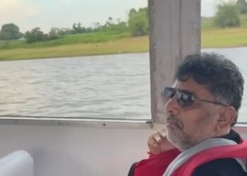 ಜಾಲಿ ಮೂಡಲ್ಲಿ ಡಿಸಿಎಂ ಡಿ.ಕೆ ಶಿವಕುಮಾರ್‌