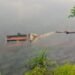 ನಿಯಂತ್ರಣ ತಪ್ಪಿ ನದಿಗೆ ಬಿದ್ದ ಲಾರಿ