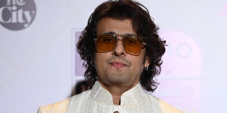 Bollywood playback singer Sonu Nigam attends  the HT India's Most Stylish Awards 2025 in Mumbai on March 3, 2025. (Photo by SUJIT JAISWAL / AFP)