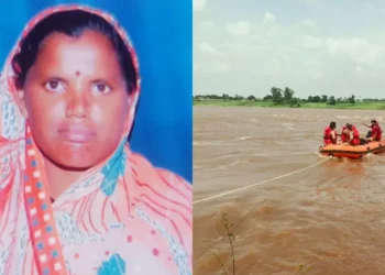 ಬಾಗಿನ ಅರ್ಪಿಸಲು ಹೋಗಿ ನೀರು ಪಾಲಾದ ಮಹಿಳೆ