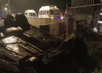 ಭೀಕರ ಅಪಘಾತ; ಇಬ್ಬರು ಬಲಿ