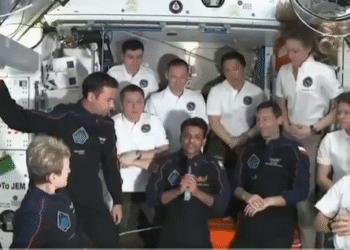 ಬಾಹ್ಯಾಕಾಶದಲ್ಲಿ ವಿಜಯ ಪತಾಕೆ ಹಾರಿಸಿದ ಭಾರತೀಯ