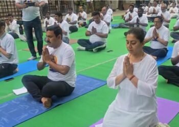 ದೈಹಿಕ ಮಾತ್ರವಲ್ಲ, ಮಾನಸಿಕ ಶಕ್ತಿ ನೀಡುವುದೇ ಯೋಗ; ವಿಜಯೇಂದ್ರ