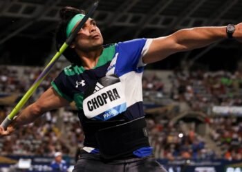 ಪ್ಯಾರಿಸ್‌ ಡೈಮಂಡ್‌ ಲೀಗ್‌ನಲ್ಲಿ ನೀರಜ್‌ ಚೋಪ್ರಾ ಅಮೋಘ ಸಾಧನೆ