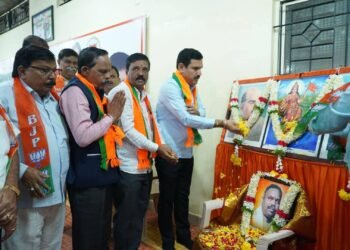 ಶ್ಯಾಮಪ್ರಸಾದ ಮುಖರ್ಜಿ, ಜೋಶಿಯವರ ಹೋರಾಟ ಪ್ರೇರಣಾದಾಯಕ: ವಿಜಯೇಂದ್ರ