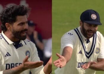 ಕ್ಯಾಚ್ ಬಿಟ್ಟ ಶಾರ್ದೂಲ್ ಠಾಕೂರ್​ಗೆ ಮೈದಾನದಲ್ಲೇ ಮನ ಬಂದಂತೆ ರವೀಂದ್ರ ಜಡೇಜಾ