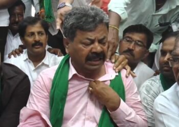 ಪೊಲೀಸರಿಂದ ಹಲ್ಲೆ: ರೇಣುಕಾಚಾರ್ಯ