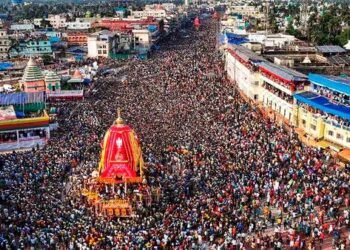 ಪುರಿ ಜಗನ್ನಾಥ ರಥಯಾತ್ರೆ ವೇಳೆ ಕಾಲ್ತುಳಿತ: 3 ಸಾವು, 10 ಮಂದಿಯ ಸ್ಥಿತಿ ಗಂಭೀರ