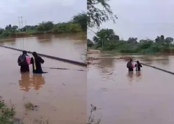 ಪರೀಕ್ಷೆ ಬರೆಯುವುದಕ್ಕಾಗಿ ನದಿ ದಾಟಿದ ಗಟ್ಟಿಗಿತ್ತಿ
