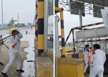 ಮಹಾರಾಷ್ಟ್ರ ಟೋಲ್ ಬೂತ್‌ಗಳ ಮೇಲೆ ಎಂಎನ್‌ಎಸ್ ಕಾರ್ಯಕರ್ತರ ದಾಳಿ, ದಾಂಧಲೆ