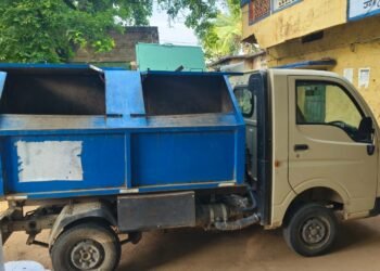 ಕಸ ವಿಲೇವಾರಿ ಮಾಡುವ ವಾಹನ ಕದ್ದ ಖದೀಮರು