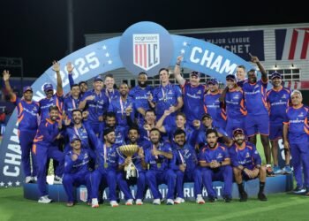 ಎಂಐ ನ್ಯೂಯಾರ್ಕ್ ಎಂಎಸ್ಸಿ ಚಾಂಪಿಯನ್: ಮುಂಬೈ ಇಂಡಿಯನ್ಸ್ಗೆ 13ನೇ ಜಾಗತಿಕ ಟಿ20 ಪ್ರಶಸ್ತಿ