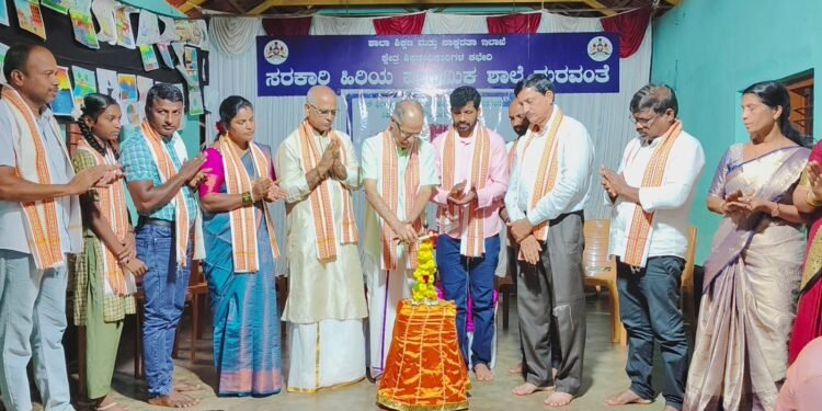 ಮರವಂತೆ ಶಾಲೆಯಲ್ಲಿ ಹೈಟೆಕ್ ಶೌಚಾಲಯ ಉದ್ಘಾಟನೆ