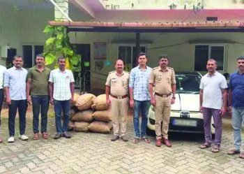 ಬೈಂದೂರು | 200 ಚೀಲ ಅಡಿಕೆ ಕದ್ದು ಪರಾರಿ : ಆರೋಪಿಗಳ ಬಂಧನ