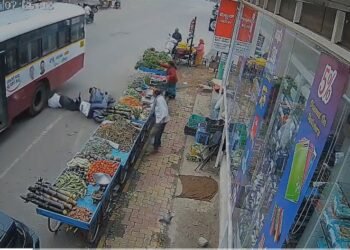 KSRTC ಬಸ್ ಹರಿದು ವೃದ್ದ ಸಾವು