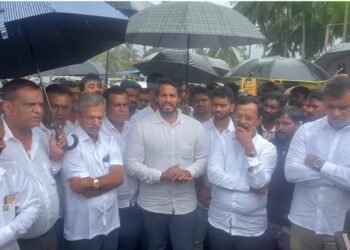 ಕಾಡಾನೆ ದಾಳಿಗೆ ಮಹಿಳೆ ಸಾವು, ಶಾಶ್ವತ ಪರಿಹಾರಕ್ಕೆ ನಿಖಿಲ್ ಒತ್ತಾಯ