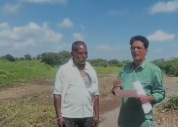 ಅವೈಜ್ಞಾನಿಕ ಸೇತುವೆ ನಿರ್ಮಾಣ, ಜಮೀನಿಗೆ ನುಗ್ಗಿದ ಮಳೆ ನೀರು