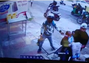 ಬೈಕ್ ಹಾಗೂ ಮಿನಿ ಟ್ಯಾಂಕರ್ ಮಧ್ಯೆ ಭೀಕರ ಅಪಘಾತ