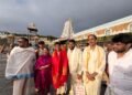 ತಿಮ್ಮಪ್ಪನ ದರ್ಶನ ಪಡೆದ ಶಿವಣ್ಣ ದಂಪತಿ