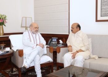 ಕುತೂಹಲ ಕೆರಳಿಸಿದ ಬೊಮ್ಮಾಯಿ – ಶಾ ಭೇಟಿ